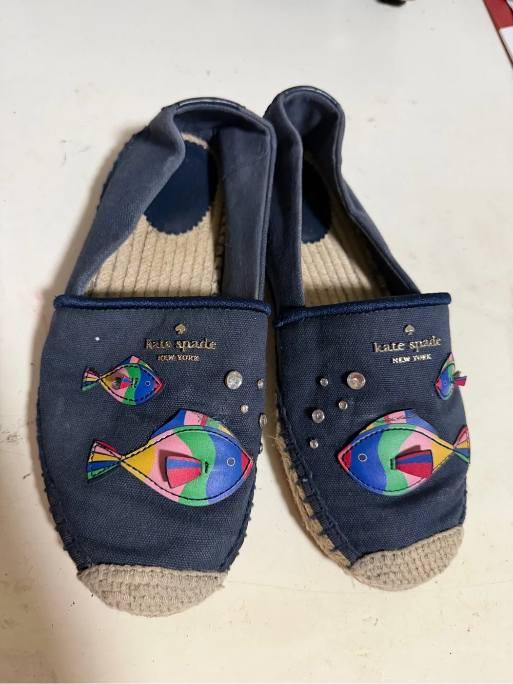 Kate spades espadrille Slip-on Shoes size 6.5